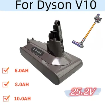 Для Dyson V10 SV12 Аккумуляторная Батарея 25,2 В 6000/8000/10000 мАч Циклонный Пылесос Аккумулятор