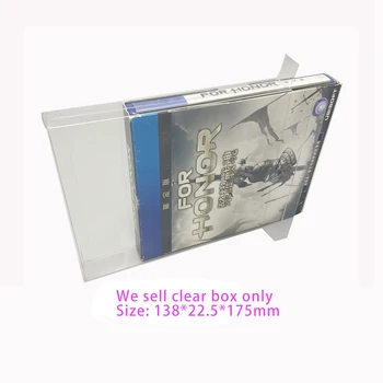 Прозрачный защитный чехол для домашних животных для PS4 для игровой консоли honor 4, коробка для хранения, коллекционный чехол