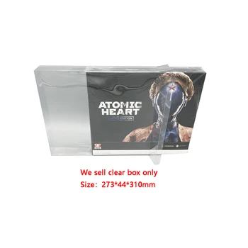 Прозрачный чехол для PS5 atomic heart limited edition HK версия для хранения видеоигр, коробка для показа, коллекционный чехол